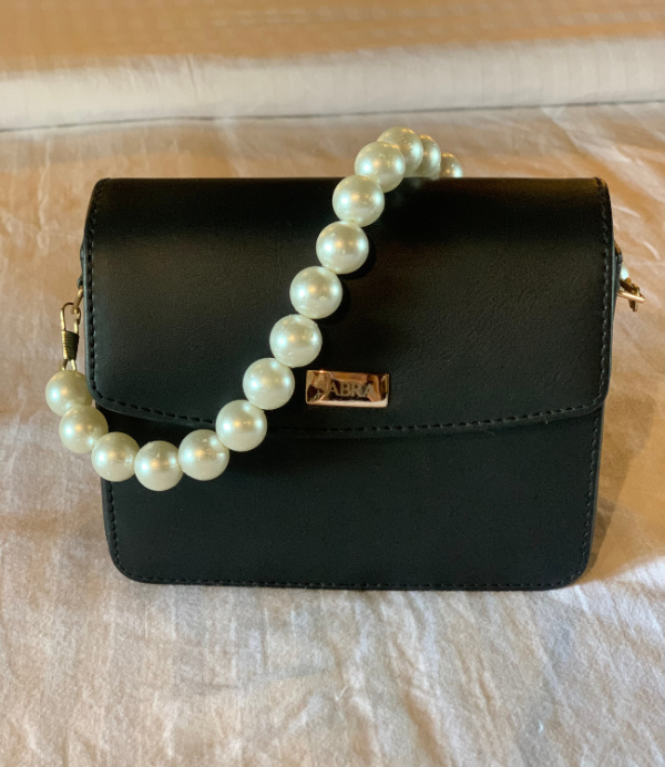 GLORY PEARL BAGS-BLACK - Image 3