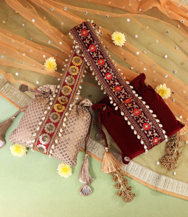 ROYAL POTLI-MAROON - Image 2