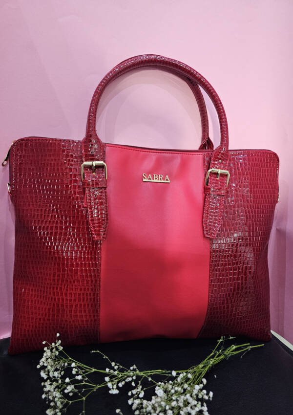 Women Laptop Bag - Red
